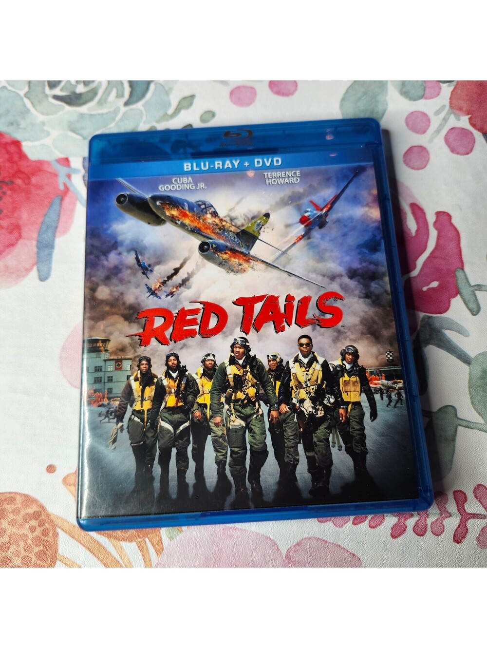 Red Tails Blu-ray DVD 2-Disc Set Cuba Gooding Jr Tuskegee Airmen